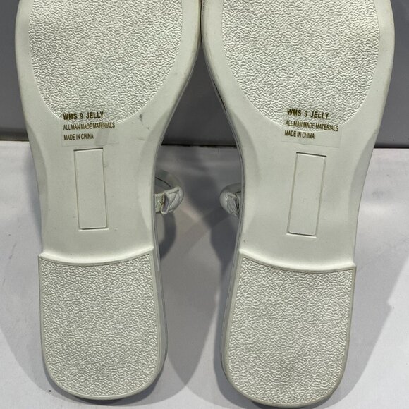 Dolce Vita WHITE flats DV by Dolce Vita Jelly flats Size 9 NEW - Picture 4 of 9